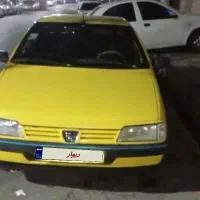 پژو 405 دوگانه سوز برون شهری پلاک عمومی مدل91