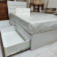 تخت یک نفره . سرویس خواب.تخت یک نیم نفره برفی|تخت و سرویس خواب|مشهد, گلبرگ شمالی|دیوار
