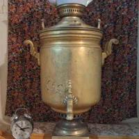 سماور ذغالی مسجدی بزرگ