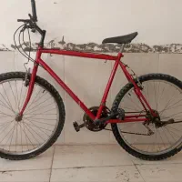 دوچرخه ۲۶ قرمز رنگ ثابت