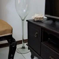 جام بلوری پایه داربلند