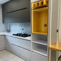 کابینت/هایگلاس/ممبران/درجه کیفی A+|مصالح و تجهیزات ساختمان|صومعه‌سرا, |دیوار