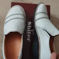 کفش چرم سفید|کیف، کفش، کمربند|ملایر, |دیوار