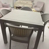 صندلی و میز حصیری ناصر