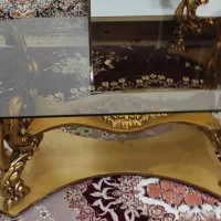 مبل کلاسیک با جلو مبلی و عسلی|مبلمان خانگی و میز عسلی|محمدیه-قزوین, |دیوار