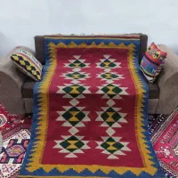 گلیم دست بافت ایرانی اصیل