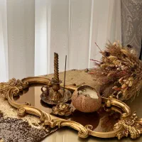 سینی رانر دکوری جاشمعی قاب عکس