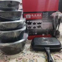 سرویس قابلمه‌ RSK گرانیتی|ظروف پخت‌وپز|مشهد, کوی المهدی|دیوار