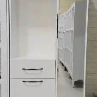 جاکفشی بلند  درب آینه سامین چوب