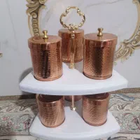 ست پاسماوری مسی دو طبقه زنجان|صنایع دستی و سایر لوازم تزئینی|رباطکریم, الارد|دیوار