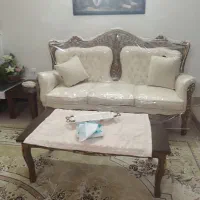 مبلمان سلطنتی9نفره به همراه میز ناهارخوری10نفره|مبلمان خانگی و میز عسلی|مشهد, رضاشهر|دیوار