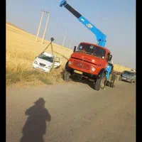 جرثقیل 5تن همراه با سبد بالابر تا 15متر