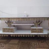 فروش زیرتلوزیون و زیر سماور برنز سنگین وزن