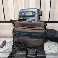 سه عدد دوربین و یک پایه به فروش میرسد|دوربین عکاسی و فیلم‌برداری|دزفول, |دیوار