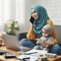 کار با گوشی مخصوص بانوان