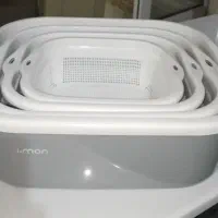 ست آبکش و لگن ۸ پارچه و ست۳ عددی آبگیر آبکش لیمون