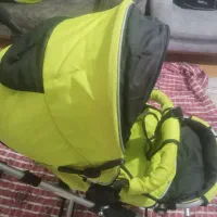 کالسکه وکریر مارک گودبیبی بسیار تمیز|کالسکه و لوازم جانبی|اهواز, بهارستان|دیوار