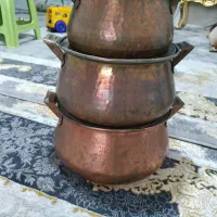 قابلمه مسی سنگین بزرگ متوسط کوچک