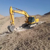 بیل مکانیکی خط۶ کوماتسو جهت کار
