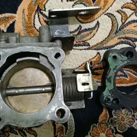 منبع اگزوز hks و دریچه گاز نیسان