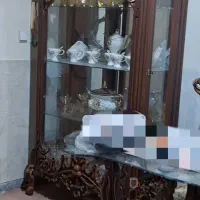 سرویس مبلمان9نفره باچوب راش وسفارشی(در حدنو وسالم)|مبلمان خانگی و میز عسلی|قم, مسجد امام حسن|دیوار