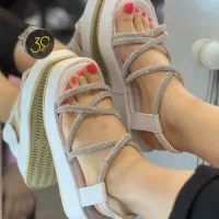 صندل نگینی|کیف، کفش، کمربند|دزفول, |دیوار