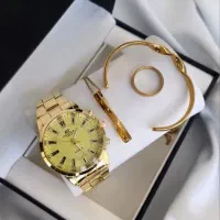 مجوعه ست ساعت انگشتر پلاک حلقه مردانه