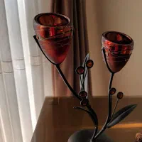 ساعت وشمعدان دکوری|صنایع دستی و سایر لوازم تزئینی|تهران, جماران (نیاوران)|دیوار