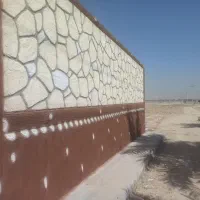 طرح چوب و سنگ|خدمات پیشه و مهارت|امیدیه, |دیوار