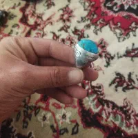 انگشتر نقره فیروزه،درشت