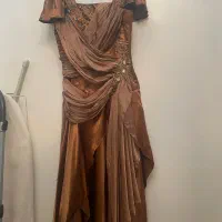 اباس مجلسی کار شده با سنگ ومنجوق