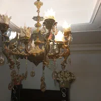 لوستر۱۰شاخه برنز فرشته