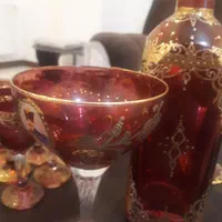 تنگ و گیلاس شاه عباسی طلاکوب|صنایع دستی و سایر لوازم تزئینی|کرج, شهرک یاس جنوبی|دیوار