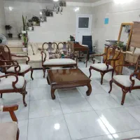 مبلمان استیل چپندر|مبلمان خانگی و میز عسلی|قم, دروازه قلعه|دیوار