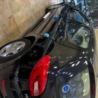 ۲۰۷پاناصفرمشکی  مدل 1405معاوضه باپارس کوییک دنا