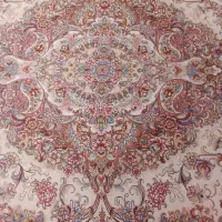 فرش خطیبی رج۴۰لچه ابریشم|فرش|آذرشهر, |دیوار