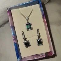 نیم ست نقره.مناسب هدیه .کاملا نو|جواهرات|دوگنبدان, |دیوار