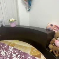 تخت دونفره گرد|تخت و سرویس خواب|بجنورد, |دیوار
