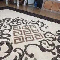 قالی (فرش) و گل میز مبل