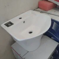 روشویی نیم پایه ۴۹در۴۴|لوازم سرویس بهداشتی|تهران, شهرک شریفی|دیوار