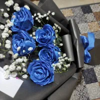 گل رز روبانی|گل مصنوعی|خوی, |دیوار