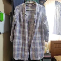 مانتو بلند تابستانی نخی XXL و XL
