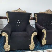 مبل۷نفره و میزشیشه ای|مبلمان خانگی و میز عسلی|نورآباد ممسنی, |دیوار