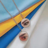 گردنبند عکسی و آویز ماشین رزینی|زیورآلات و اکسسوری|مبارکه, |دیوار