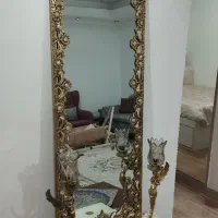 اینه شمعدان برنجی