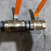 شیر گازی برنجی سنگین 2 اینچ