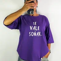 تیشرت باکسی طرحدار