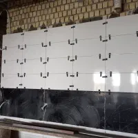 سنگ کاری و سرامیک کاری ساده و طرح دار