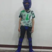 لوازم مبارزه تکواندو وتمیز وسالم