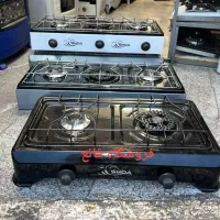 اجاق گاز دو و سه شعله لعابی / رومیزی / روکار